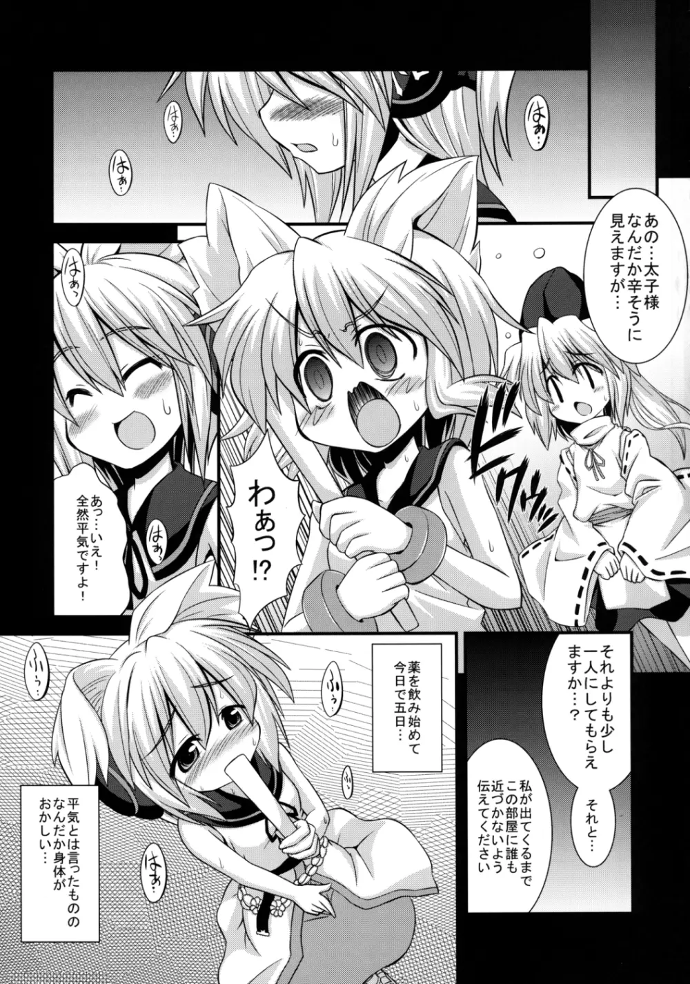 神子ちゃんを陵辱修行 ～だめ…気持ちよすぎて私、尸解仙になっちゃう～ Page.7