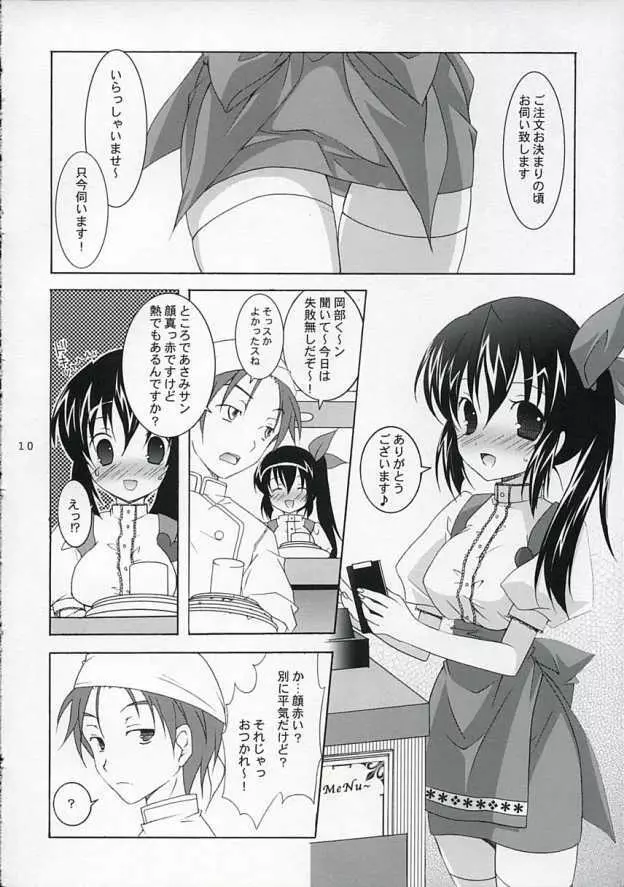 天軸店のアンミラ娘 Page.9