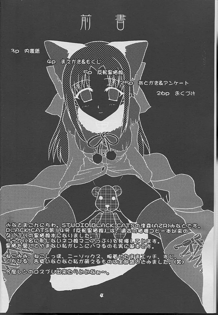 BLACK CATS第14号 反転黒猫娘 Page.3