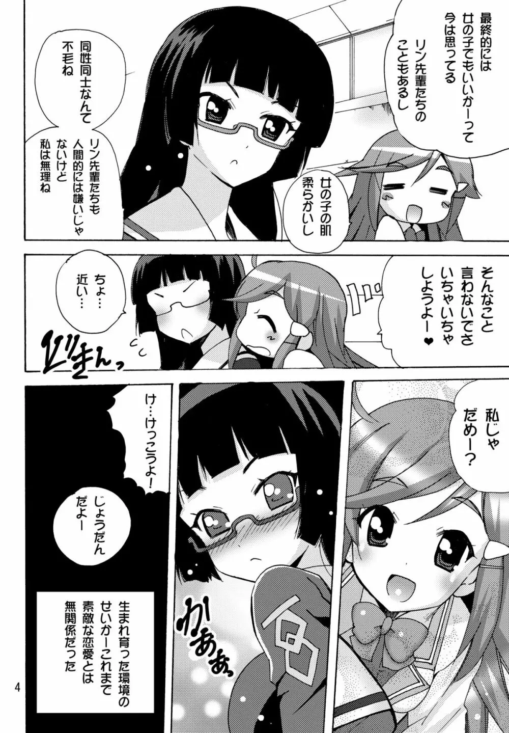 恋する宇宙海賊娘－百合・ランプ館のヒメゴト編－ Page.4