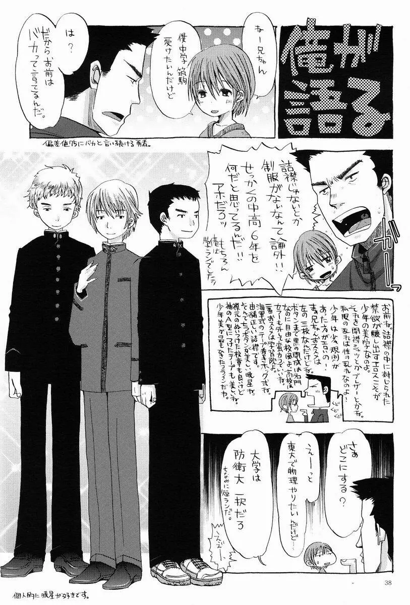 少年絶対領域 Page.37