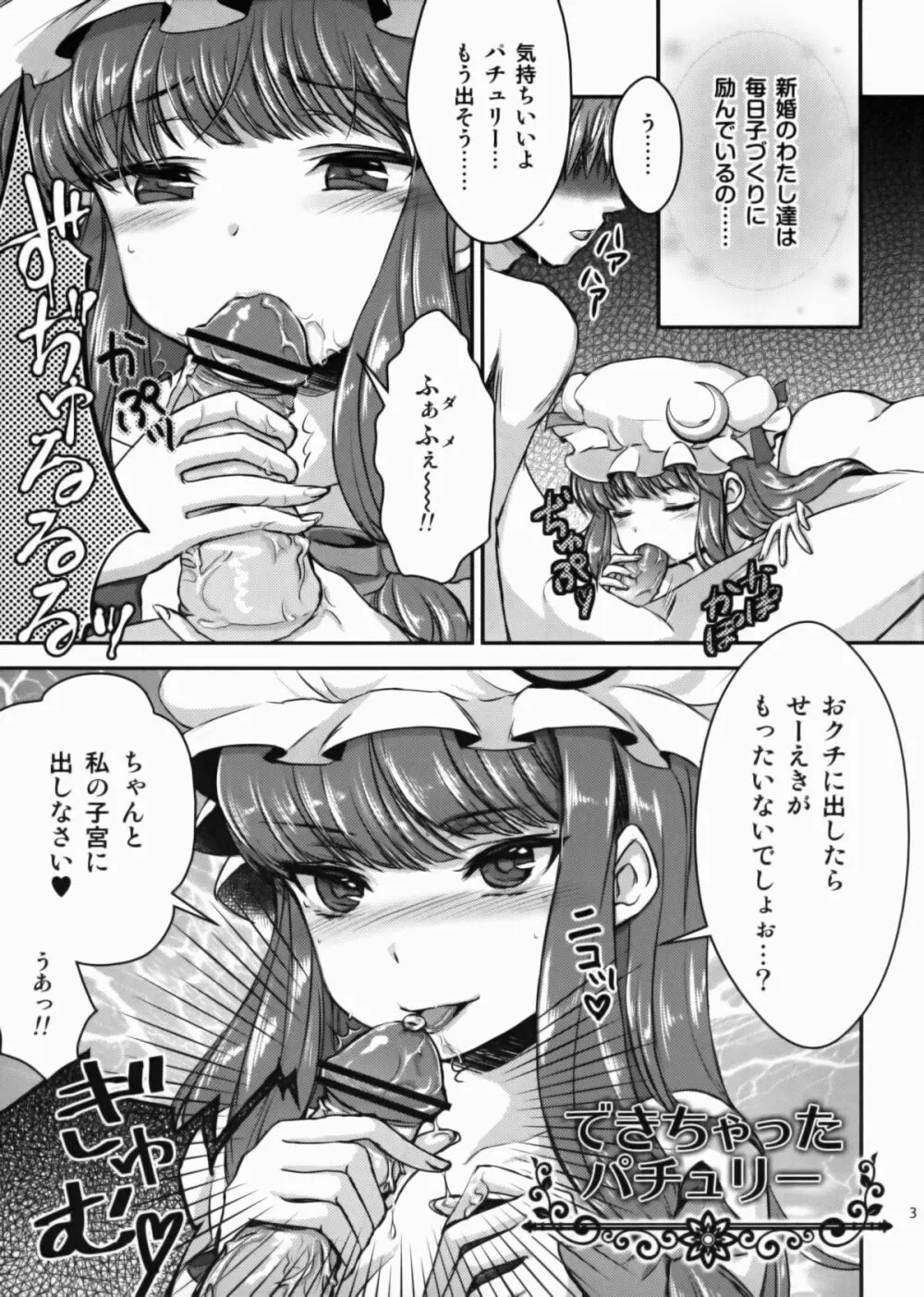 できちゃったパチュリー Page.2