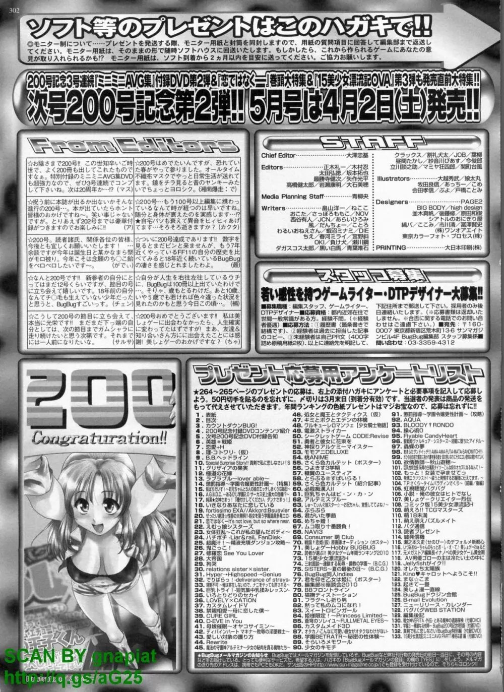 BugBug 2011年4月号 VOL.200 Page.298