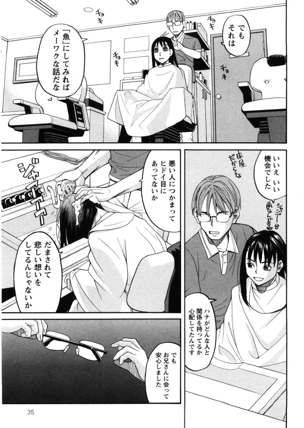 家出娘拾いました Page.36