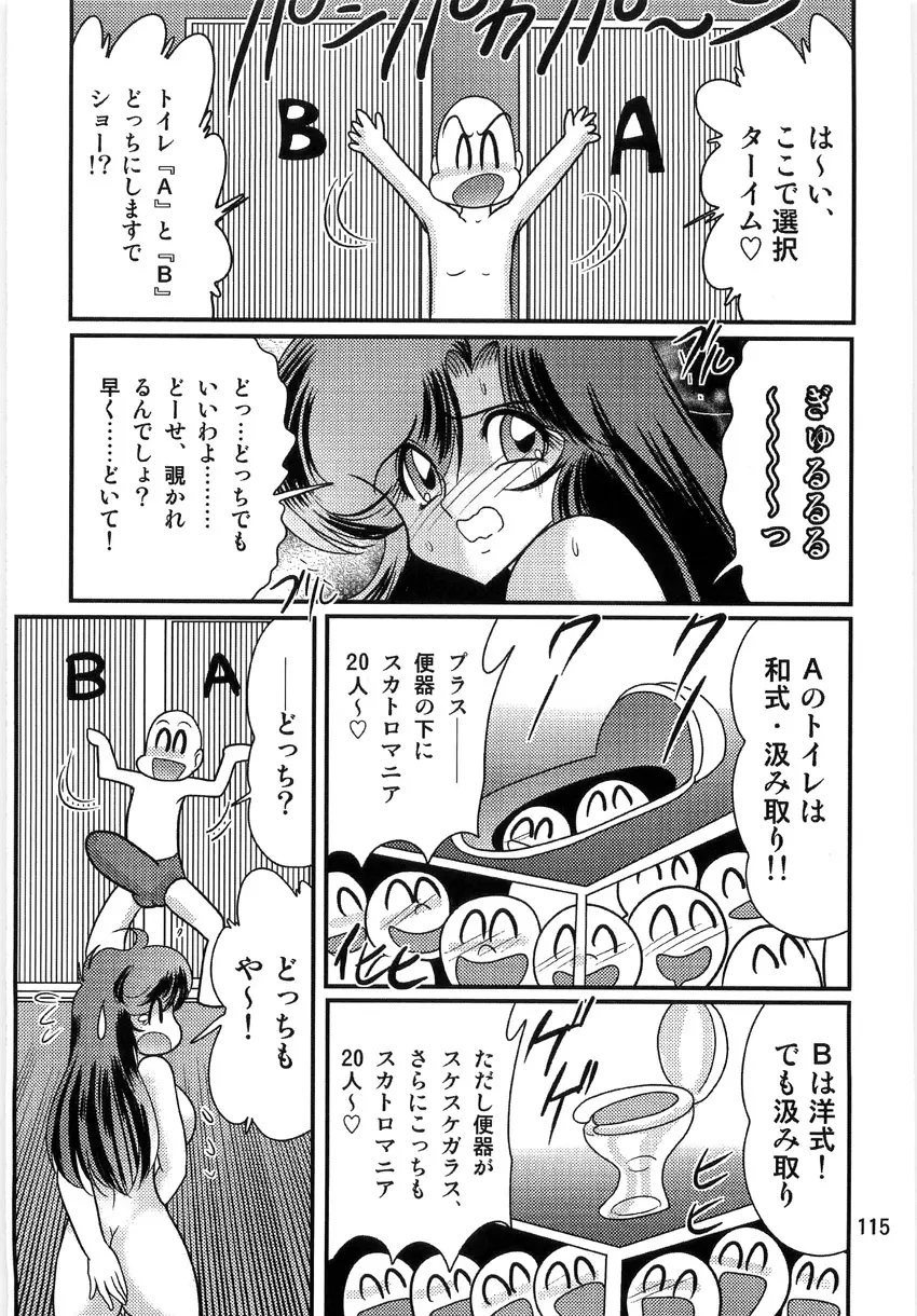 精霊特捜フェアリーセイバーW 淫獄城 Page.117