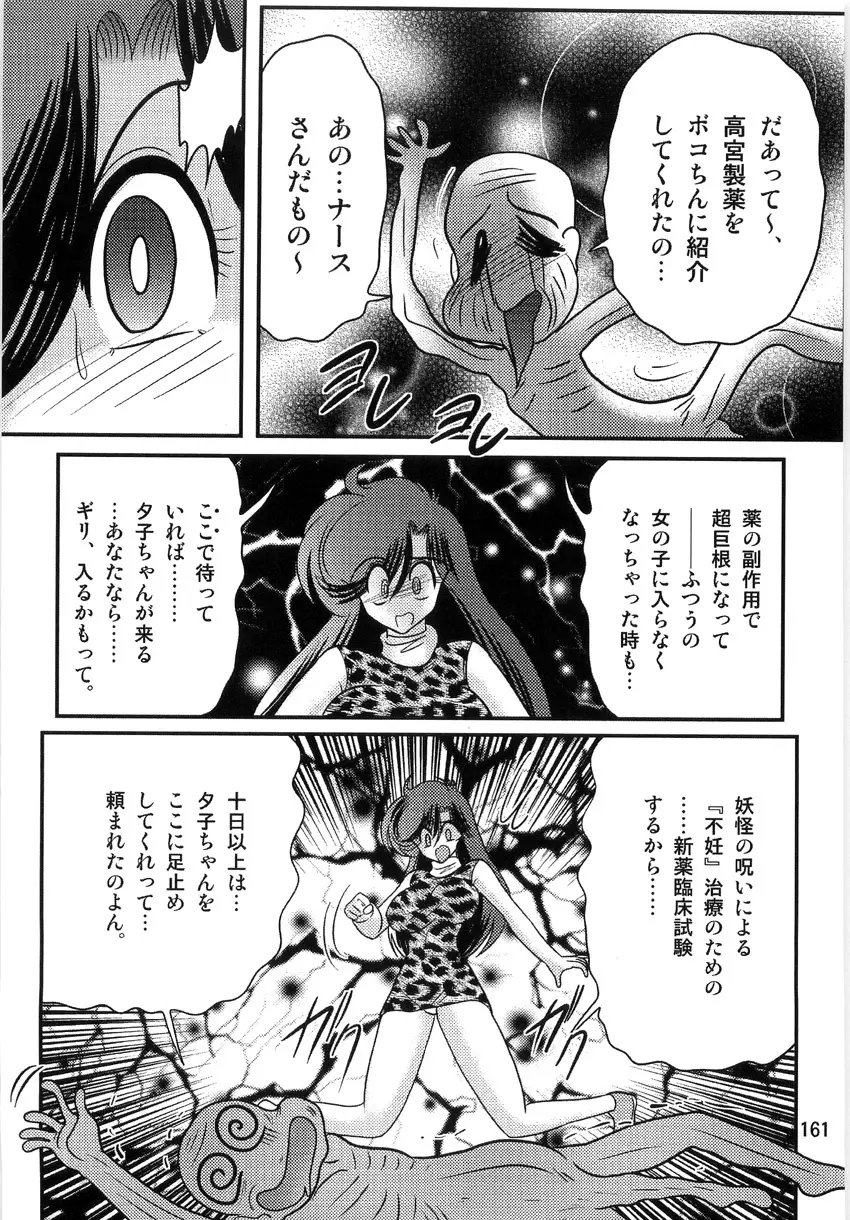 精霊特捜フェアリーセイバーW 淫獄城 Page.163