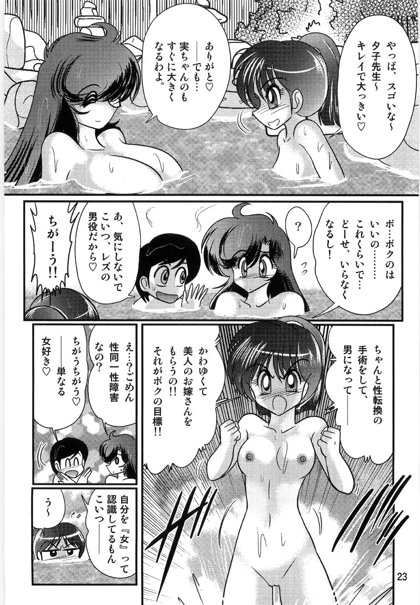 精霊特捜フェアリーセイバーW 淫獄城 Page.25