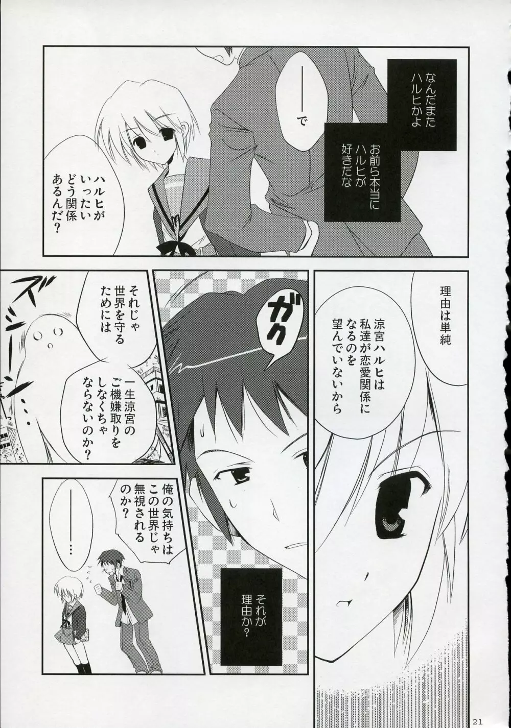 長門 VS キョン Page.20