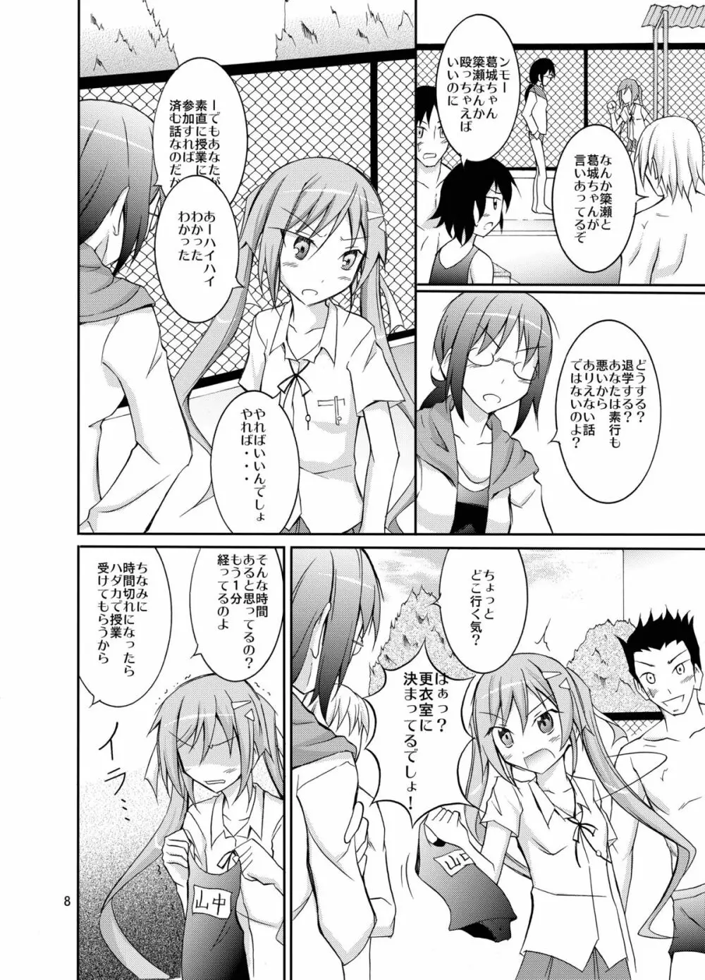 きょうの体育は全裸水泳3 Page.7