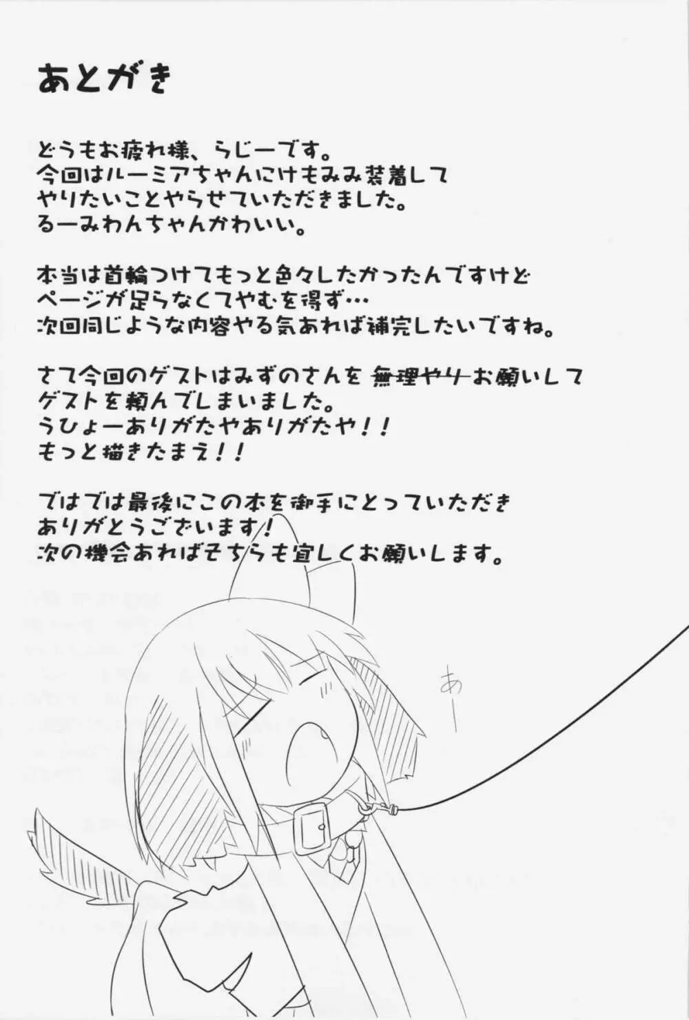 ルーミアとワンダフル Page.29