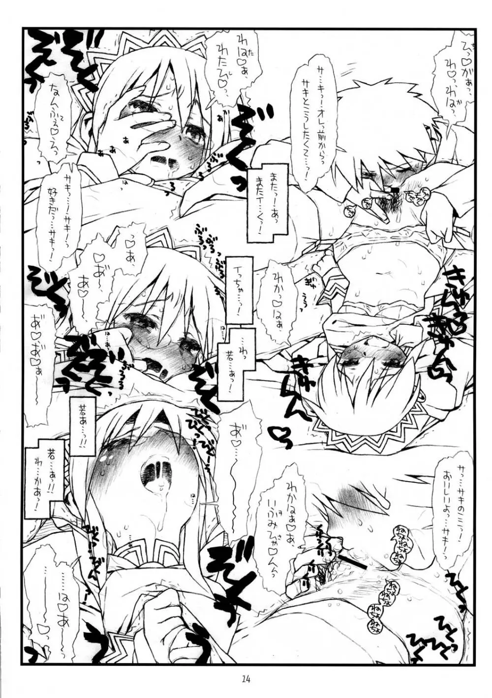 サキさんの欲望 Page.14