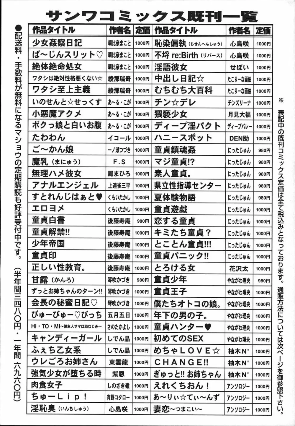 コミック・マショウ 2012年12月号 Page.252