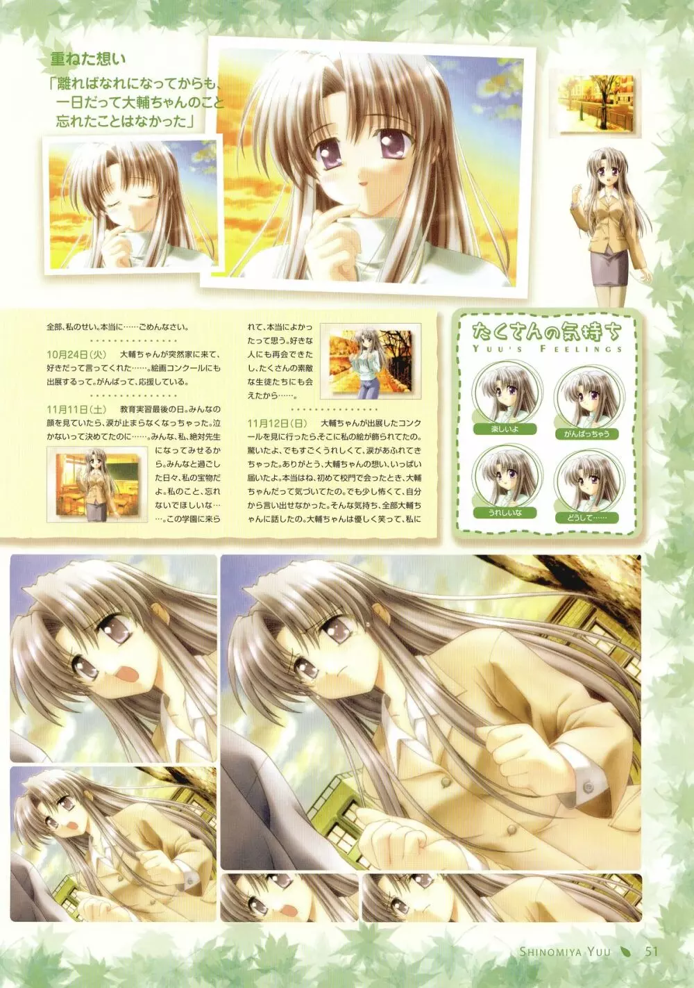 Canvas Sepia iro no Motif Visual Fanbook Page.55