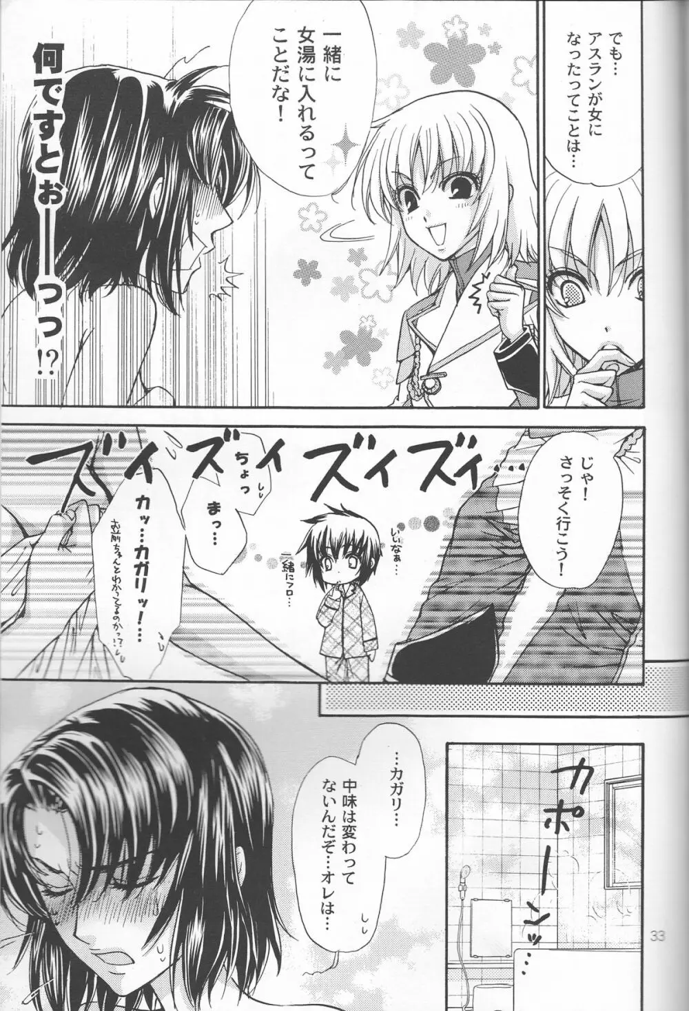 裏アスラン。～アスランが女の子になっちゃった!?～ Page.33