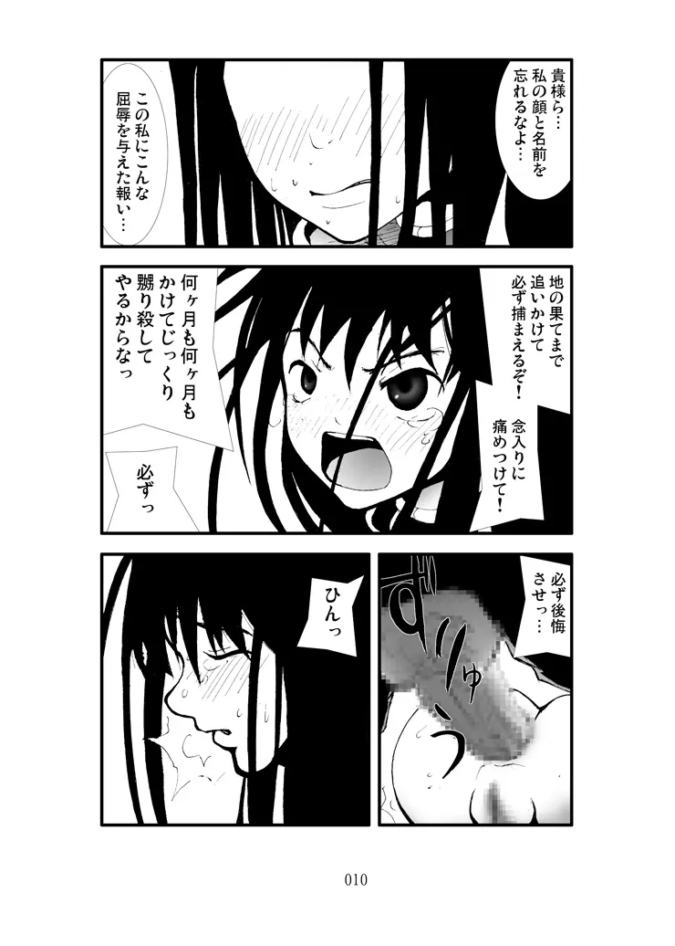 アナル祭り 女隊長集団肛虐輪姦記 Page.9