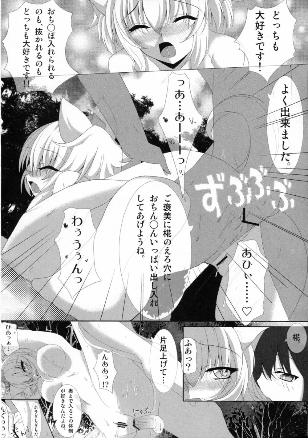 天狗様の弄り方 犬走椛の場合 Page.15