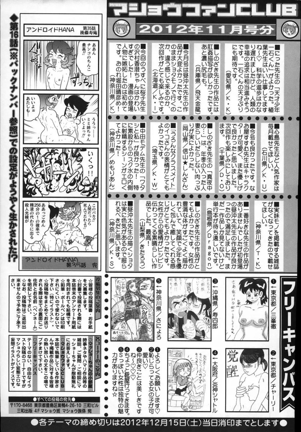 コミック・マショウ 2013年1月号 Page.255