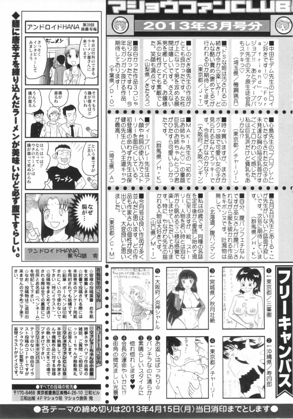 コミック・マショウ 2013年5月号 Page.255
