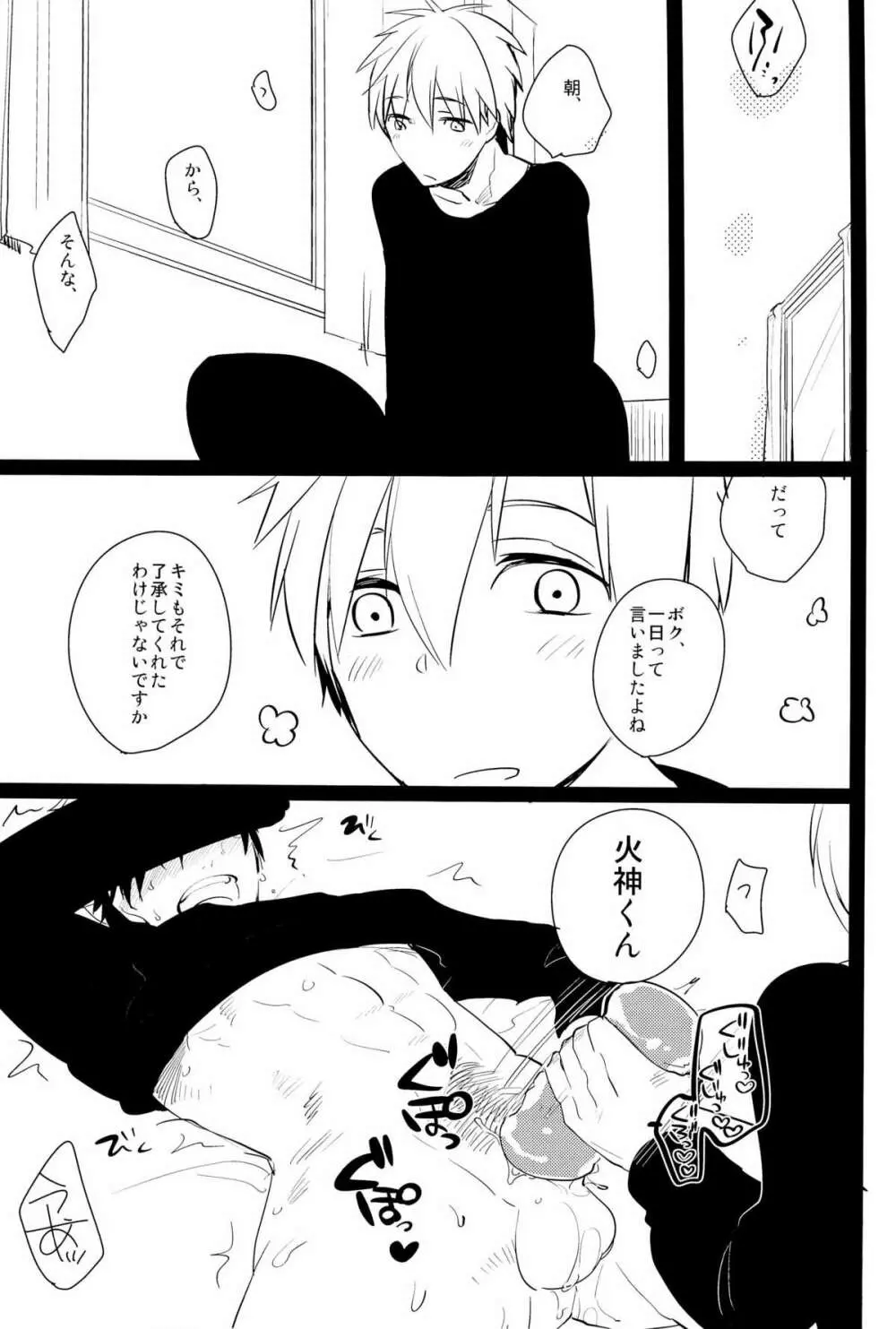 火神くんのえろほん Page.5