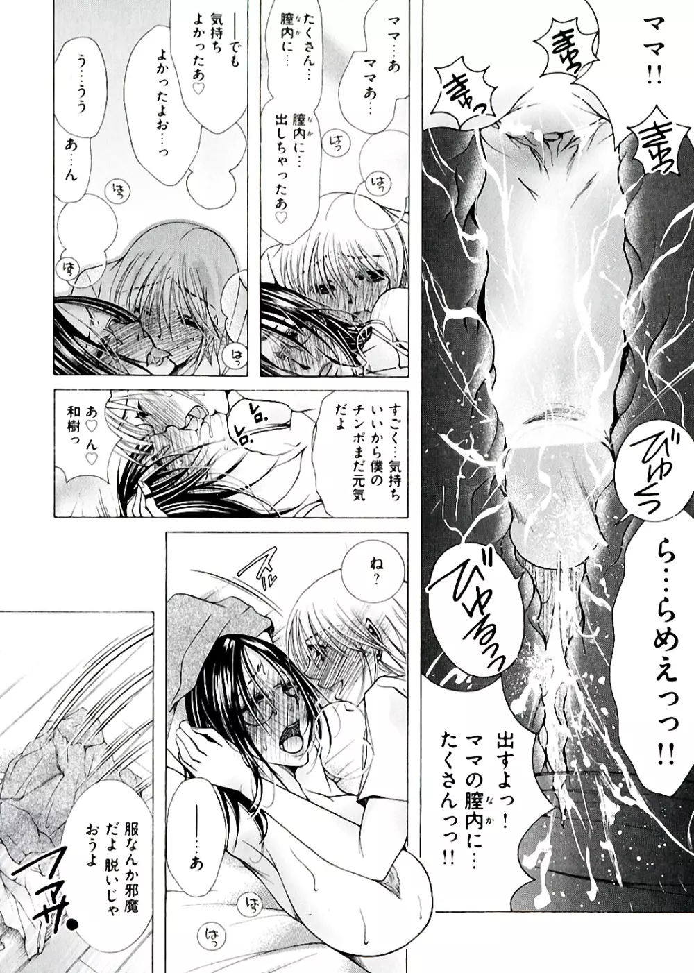 白濁ママ搾り ～ボクの精子で受精して～ Page.162