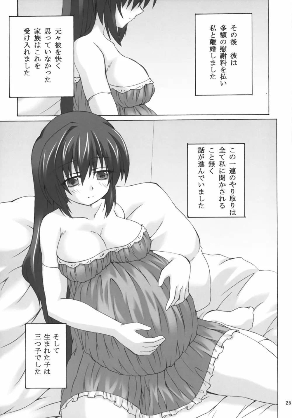 サラの懐妊性活 Page.25