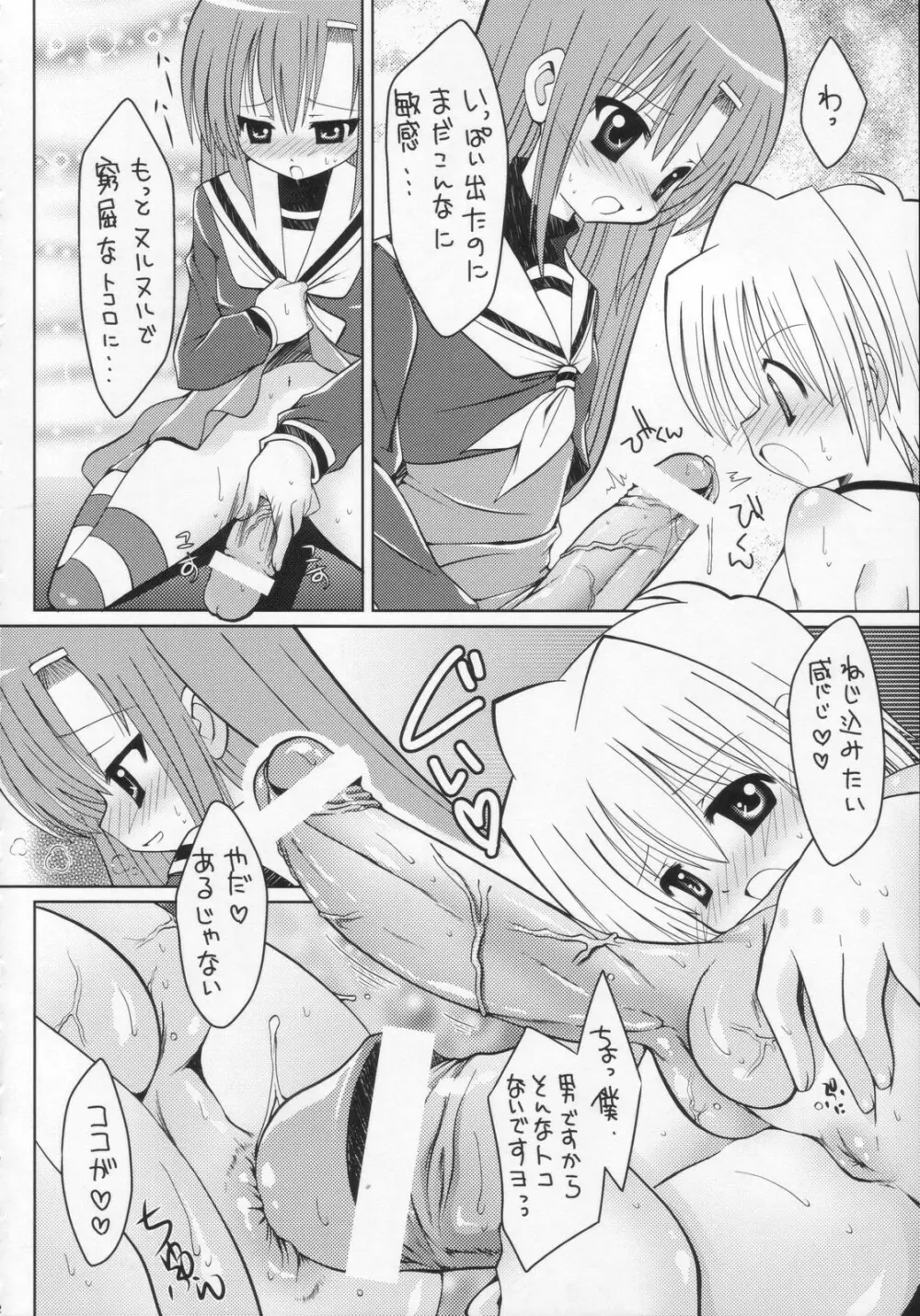 ハヤテとふたなりヒナギク Page.11