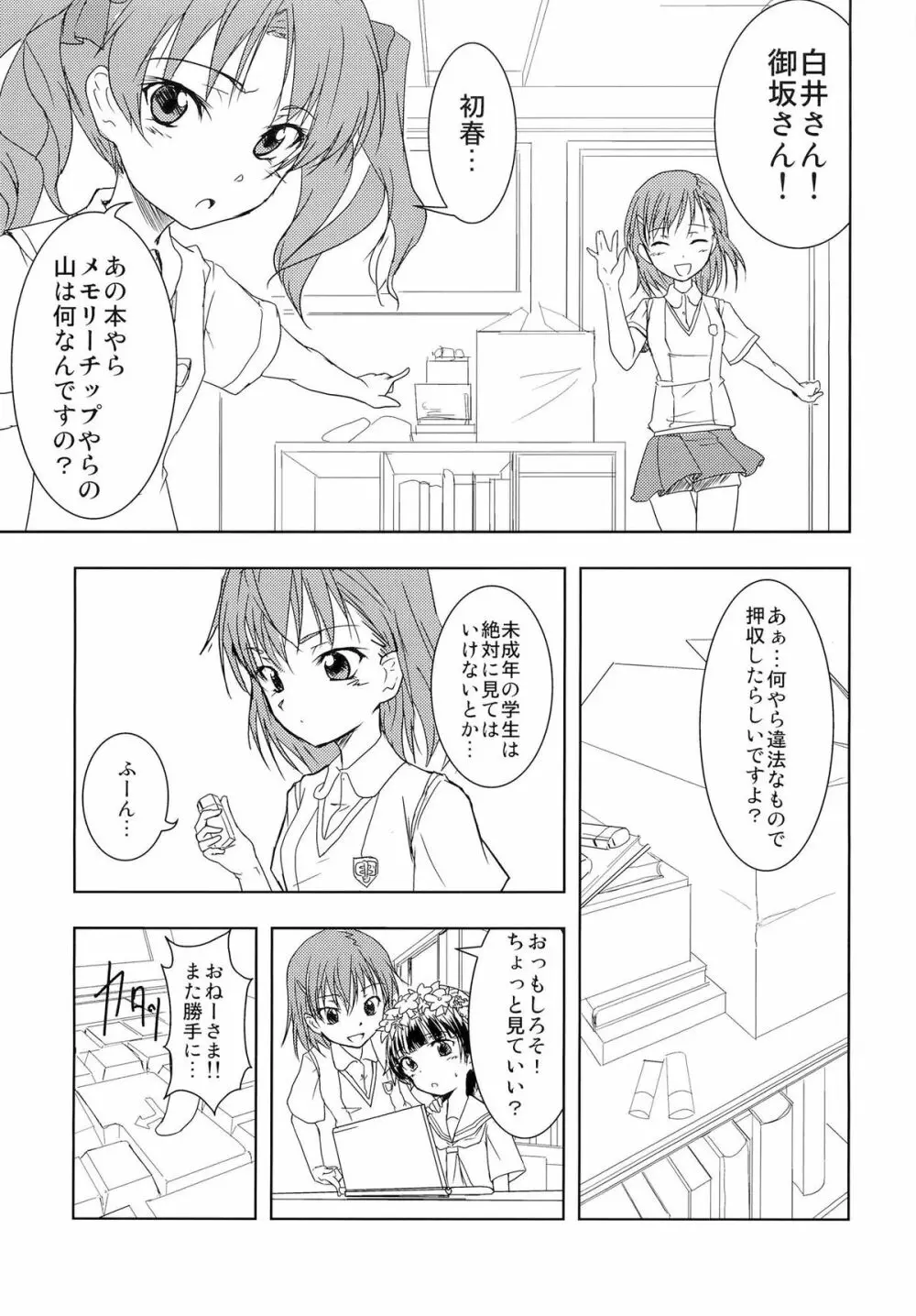 とある二人の春×佐天 Page.6