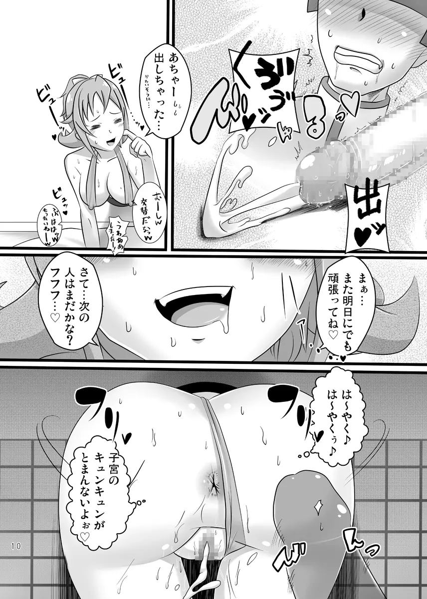 ドキドキ!性奴会長 Page.9