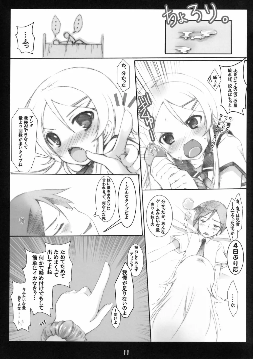 俺の妹がこんなに成人向けなわけがない!! Page.11