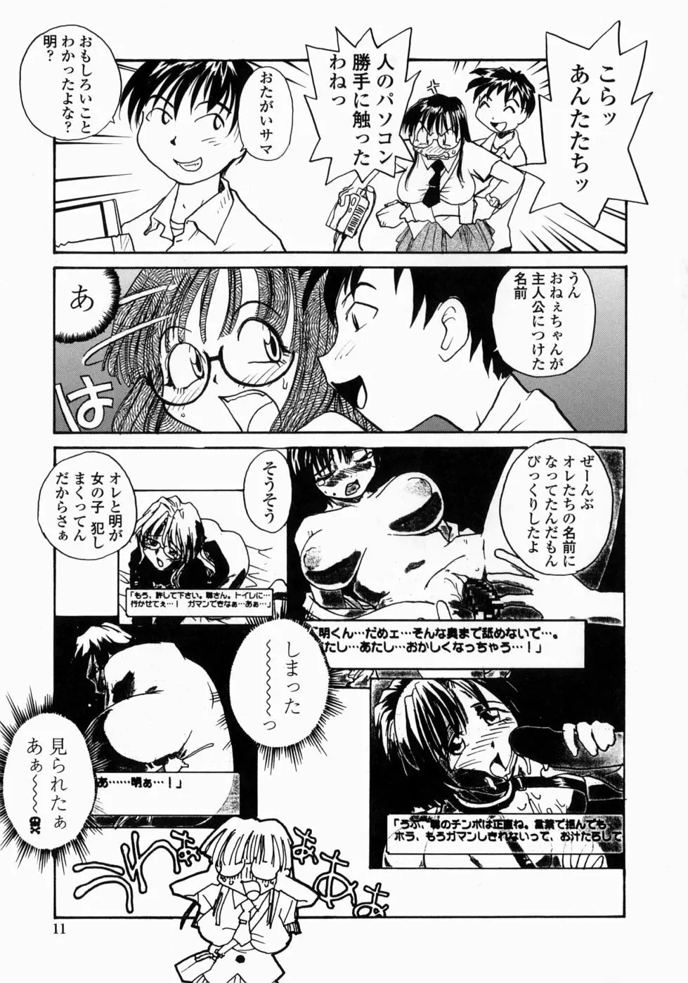 姉と眼鏡とミルク Page.11