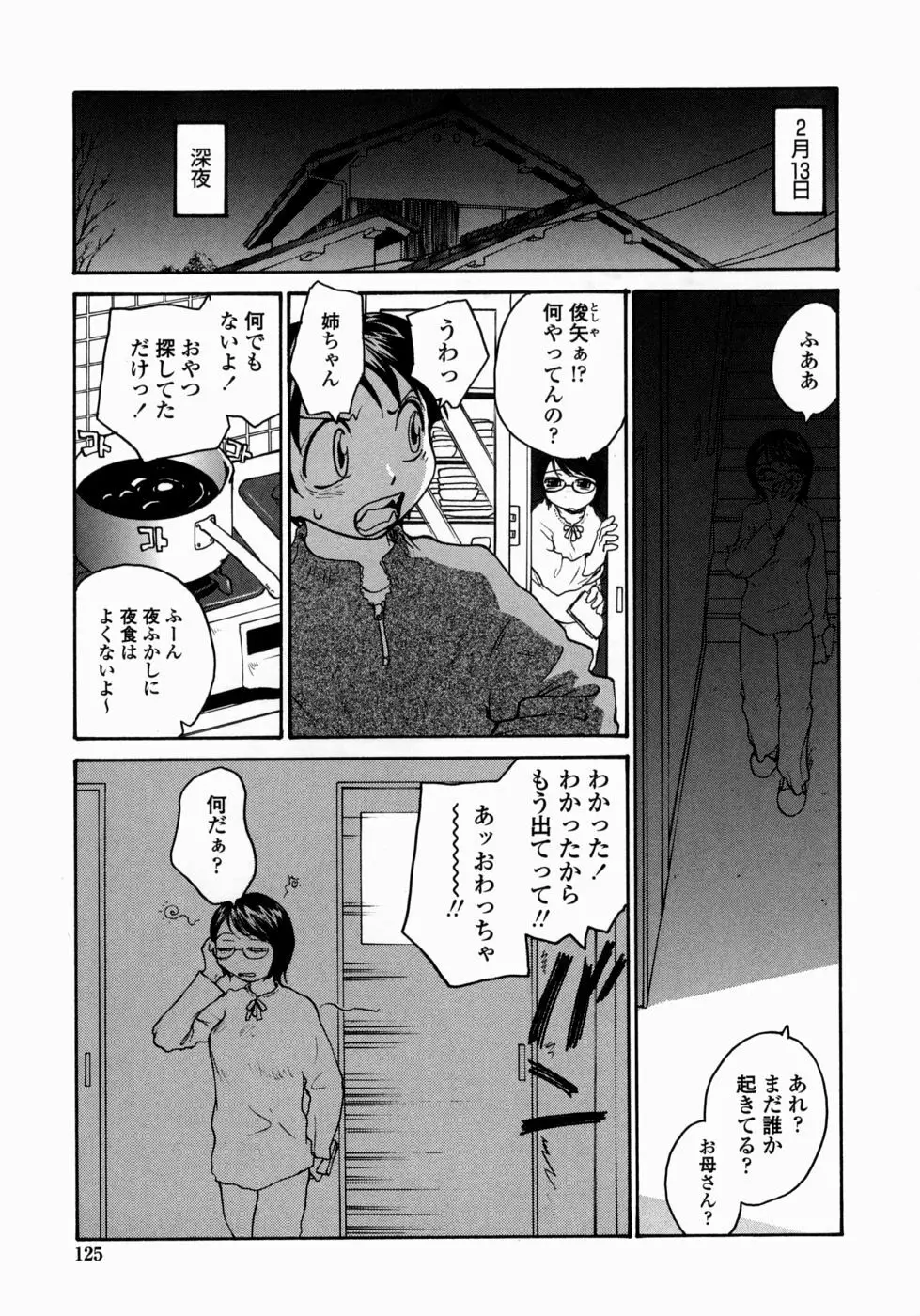 姉と眼鏡とミルク Page.125