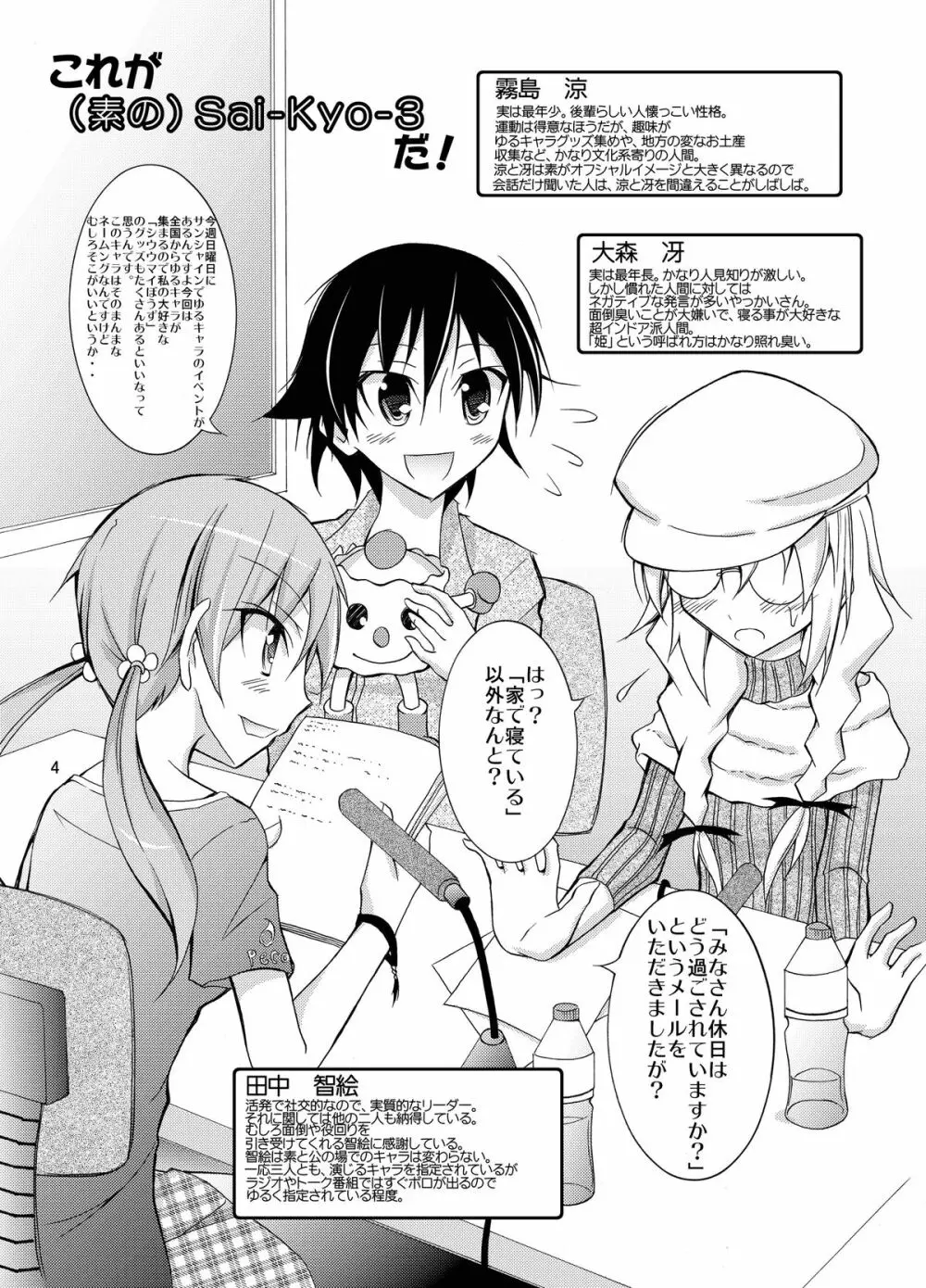 アイドルが芸人並にカラダを張る本 Page.4