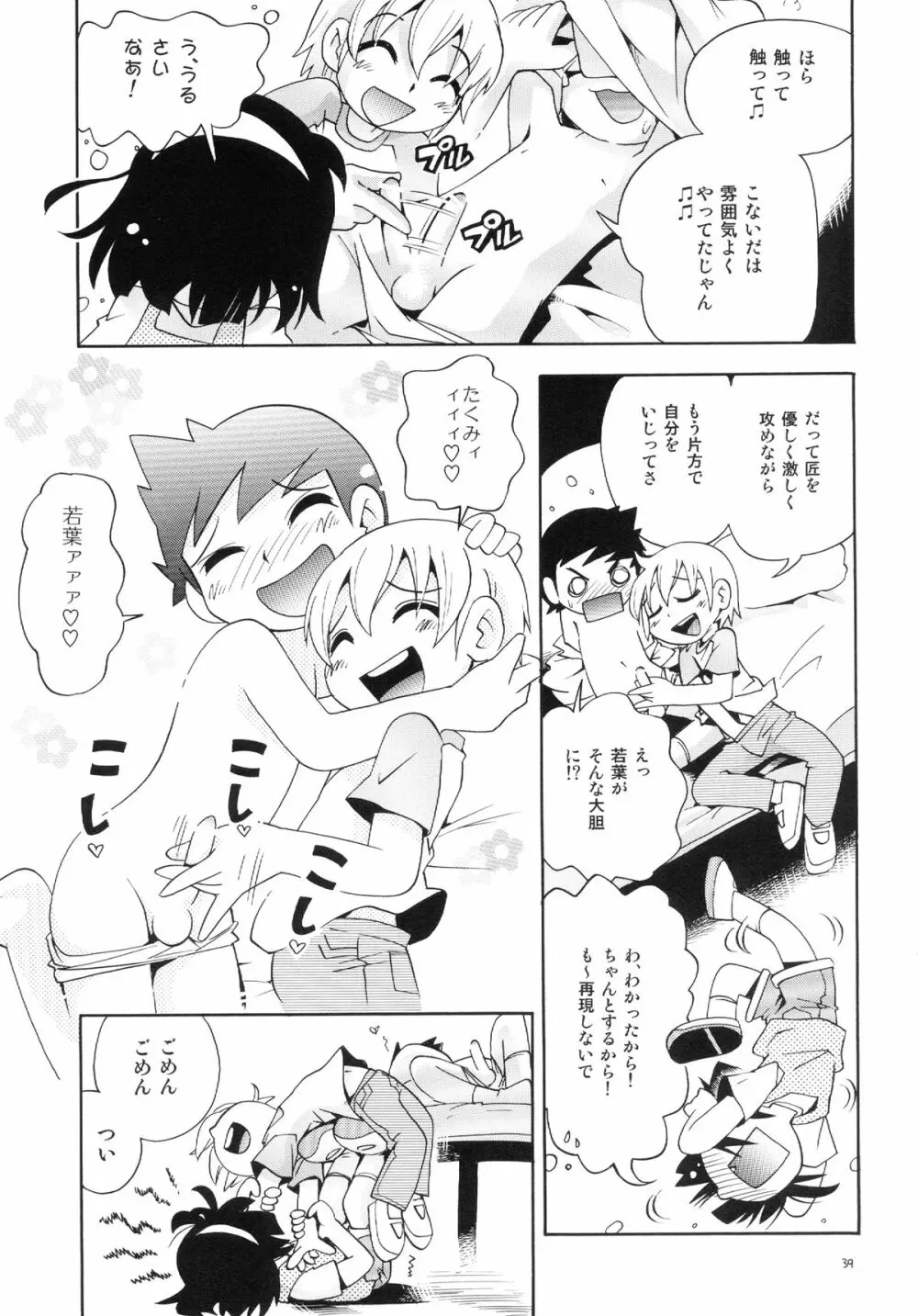 若葉といっしょ 特別編１ Page.39