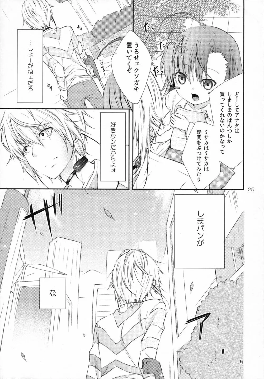 しょォがねェだろ、好きなンだから。 Page.24