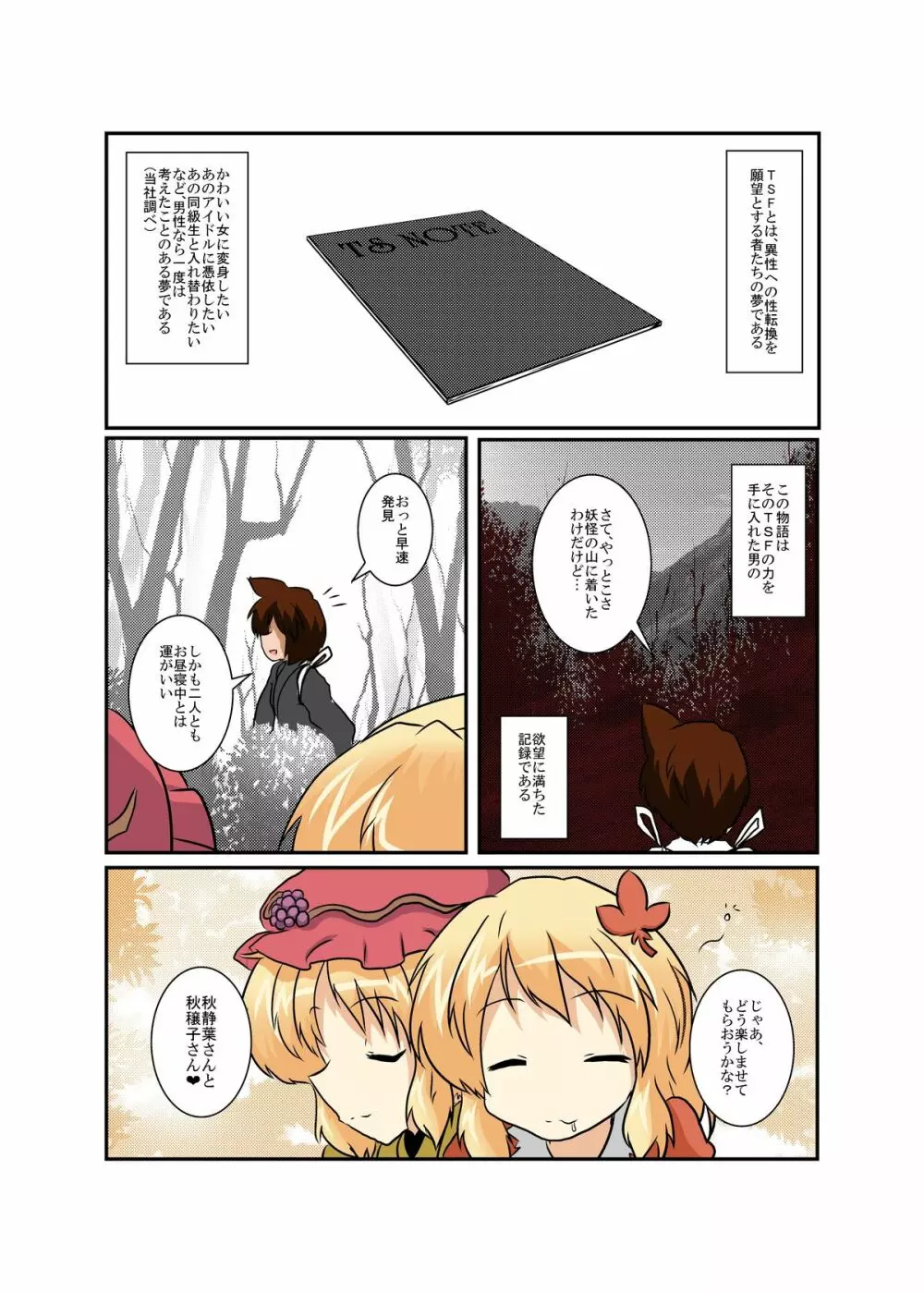 東方ＴＳ物語 ～秋姉妹編～ Page.4