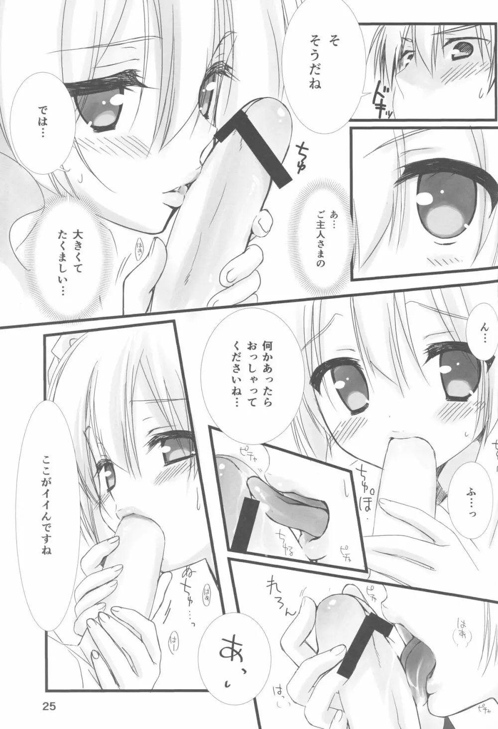 メイドさんの本。 Page.24