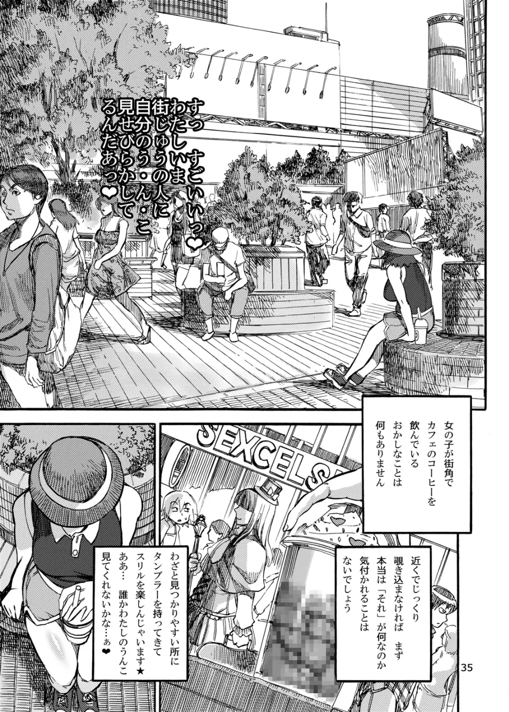 六条純子の脅迫排泄管理 Page.37