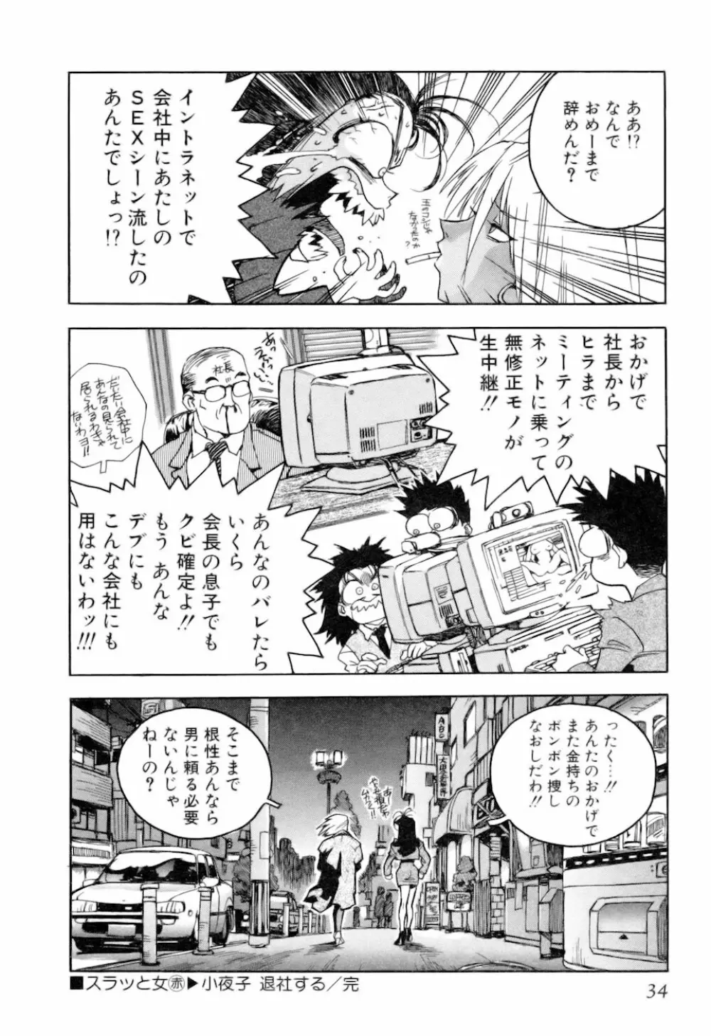 スラッと女 + Alpha Page.34