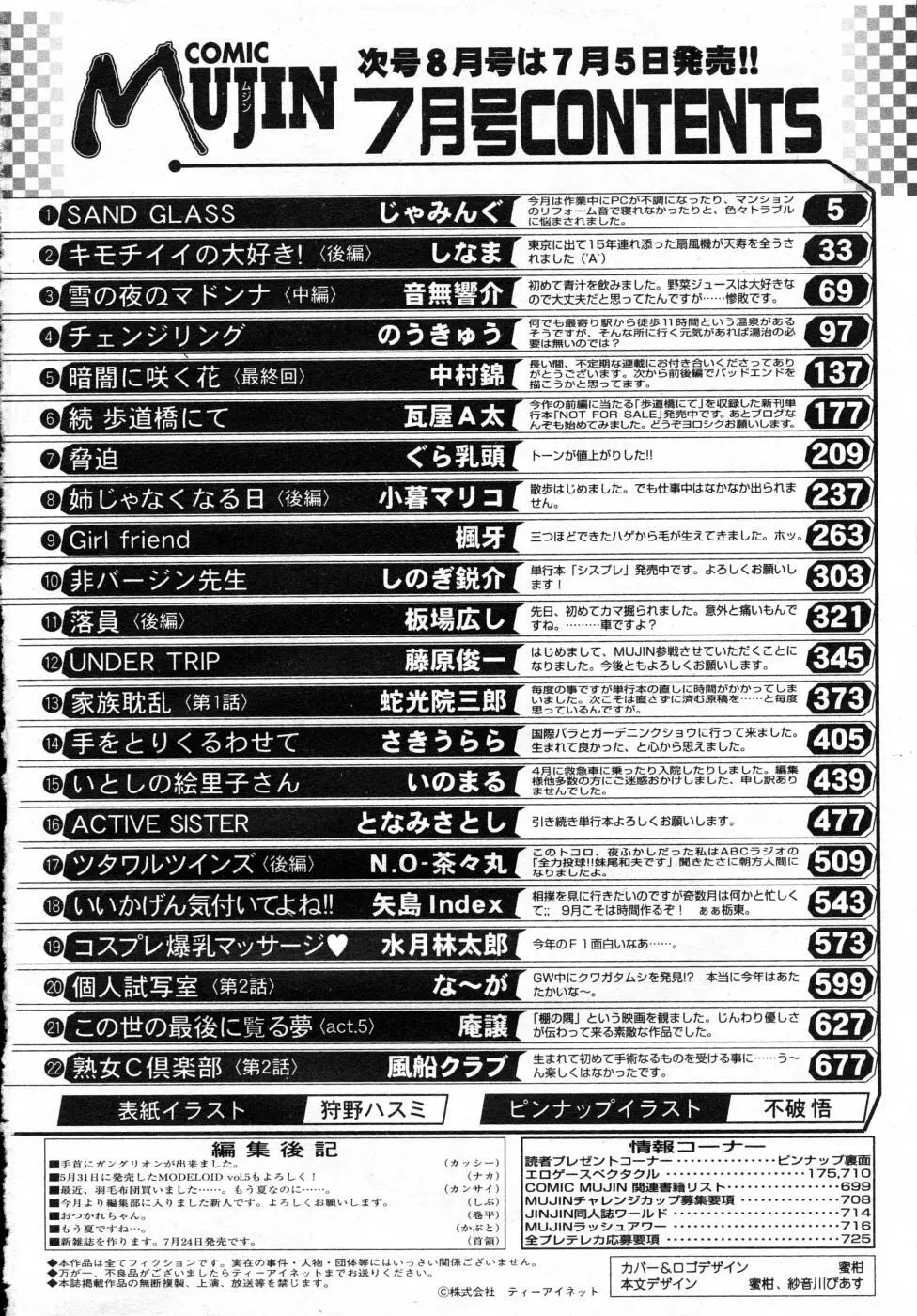 COMIC MUJIN 2007年7月号 Page.623