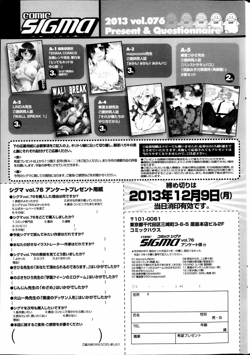 COMIC SIGMA 2013年11月号 Vol.76 Page.263