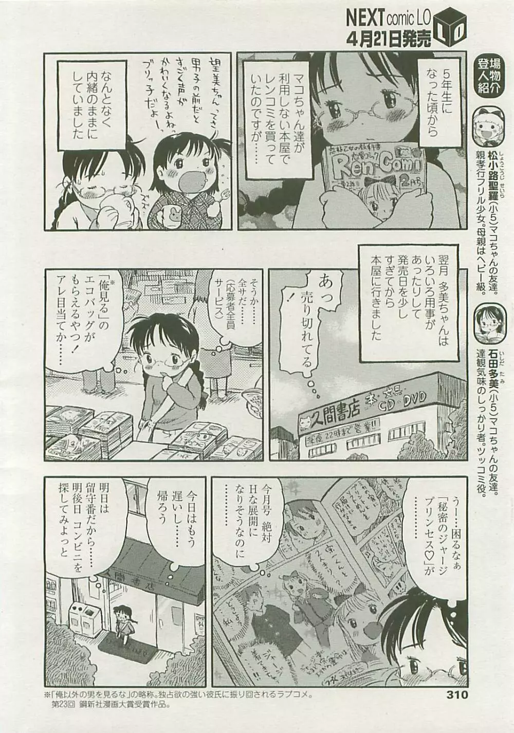 COMIC LO 2008年5月号 Vol.50 Page.309