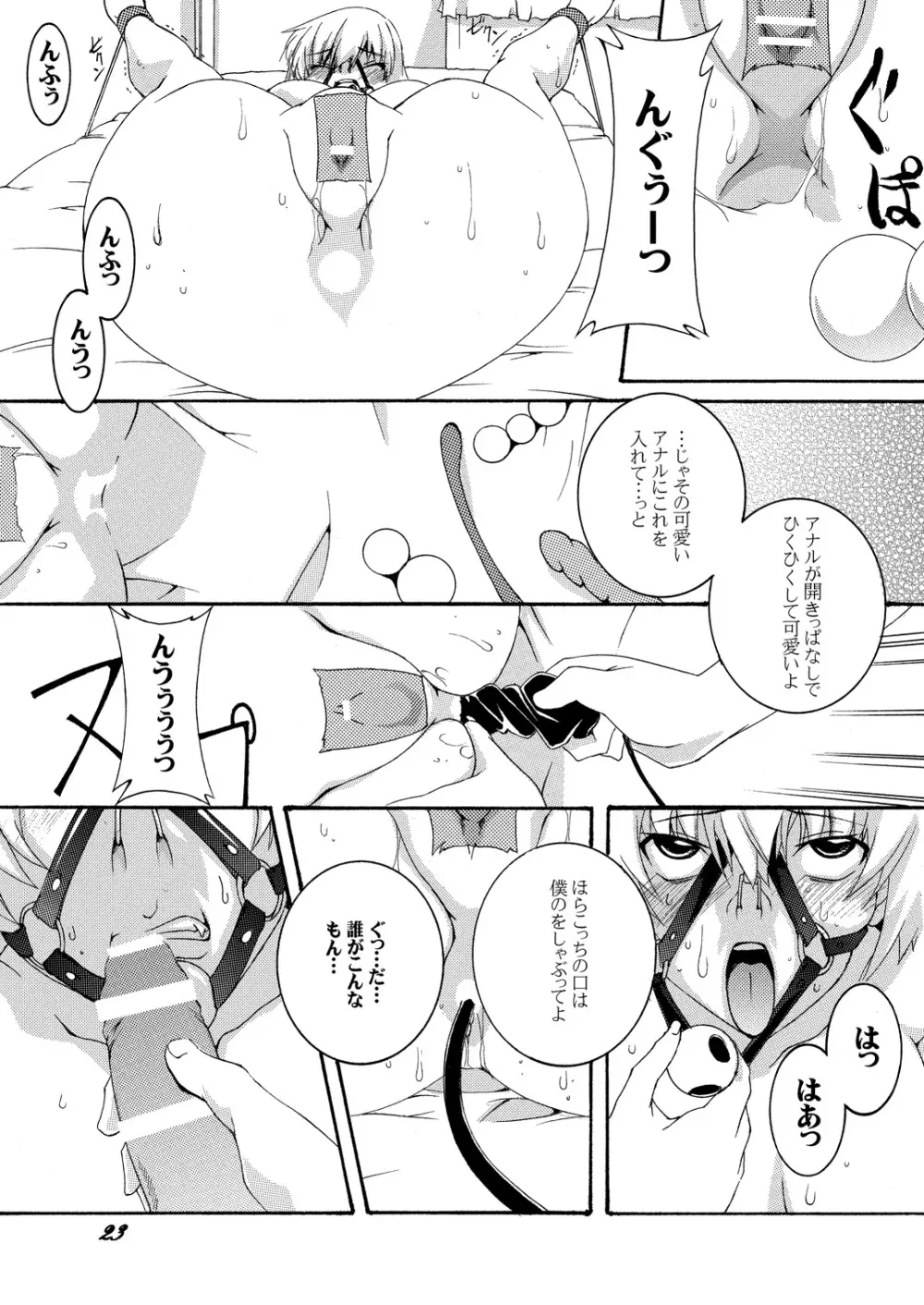 ビッチな姉妹が弟の肉奴隷に堕ちるまで 01 Page.23