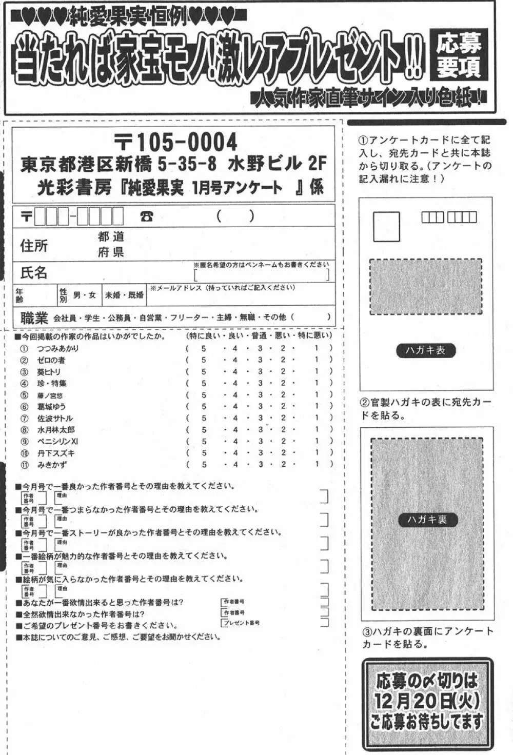 純愛果実 2006年1月号 Page.195