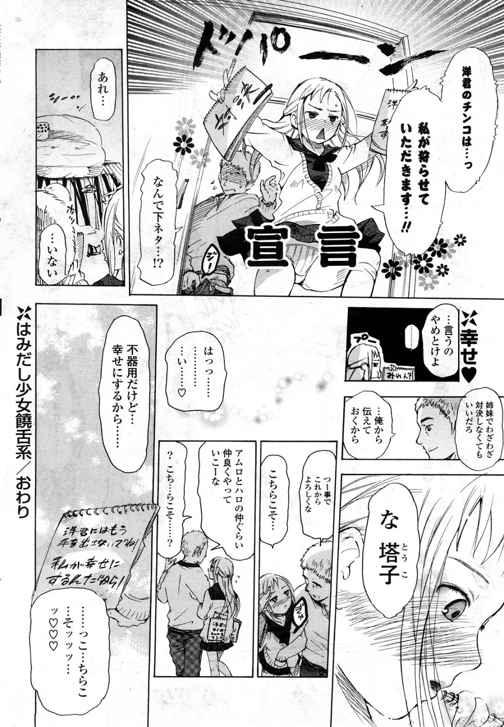 COMIC ポプリクラブ 2008年05月号 Page.255