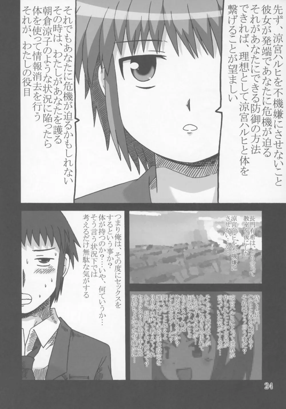 長門有希の蜜壷 Page.23