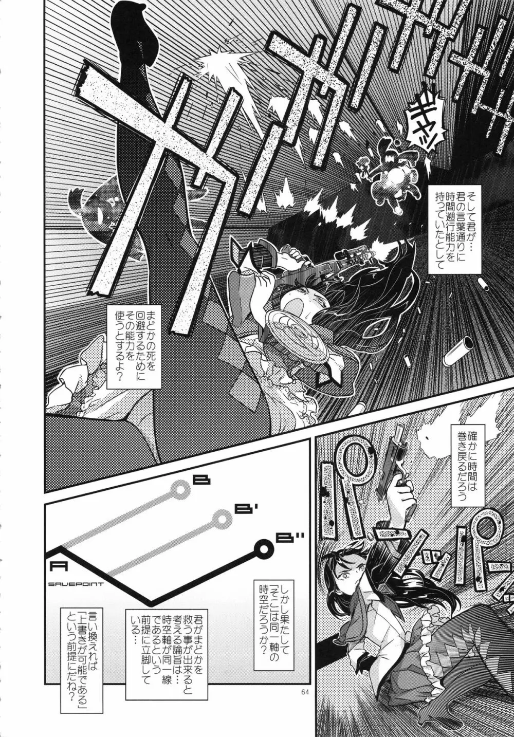 少女は靴下とタイツで武装する Page.64