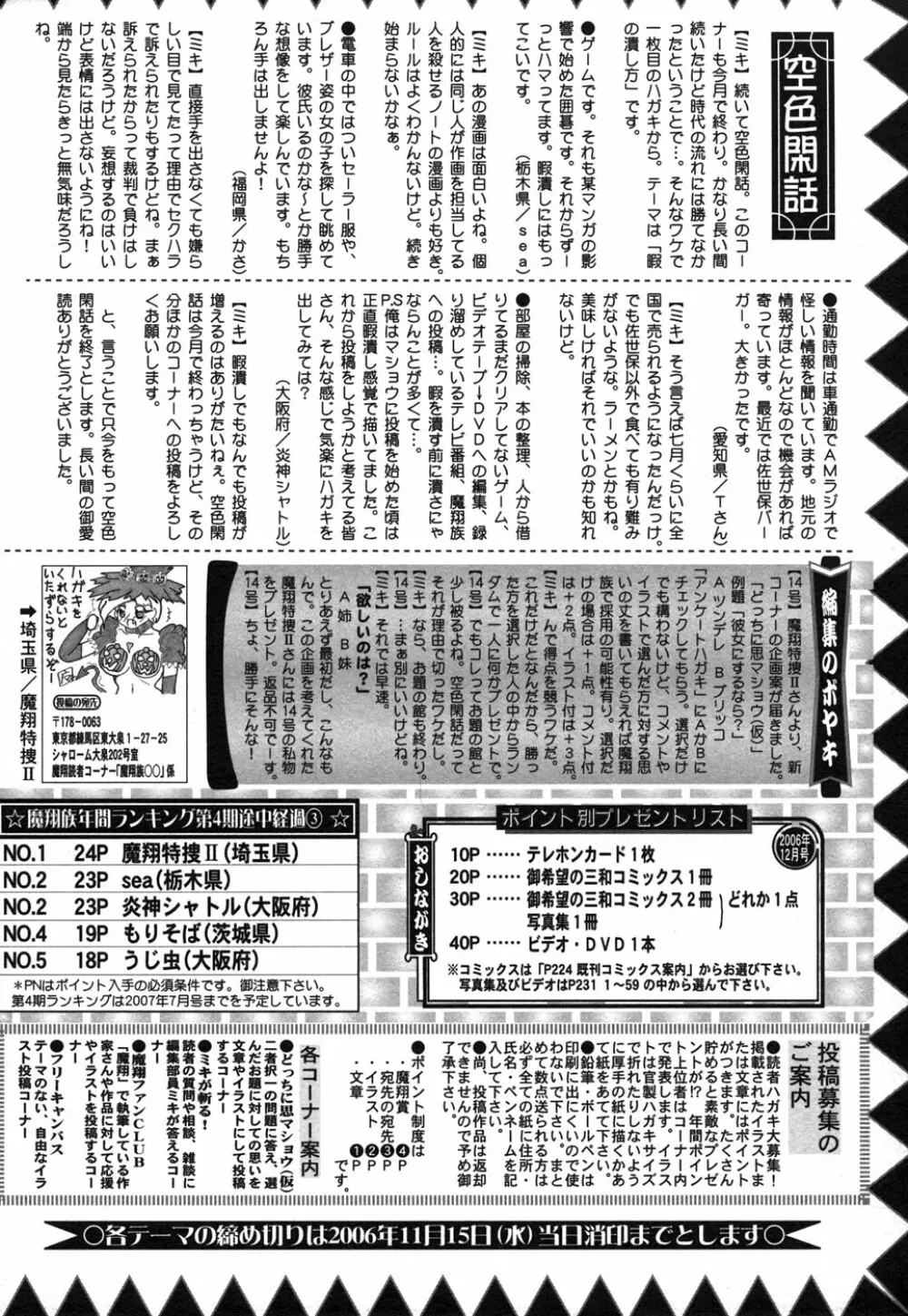 コミック・マショウ 2006年12月号 Page.228