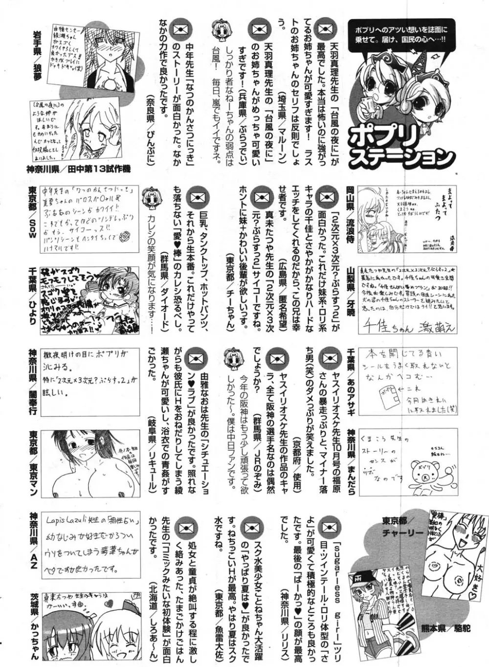 COMIC ポプリクラブ 2007年12月号 Page.285