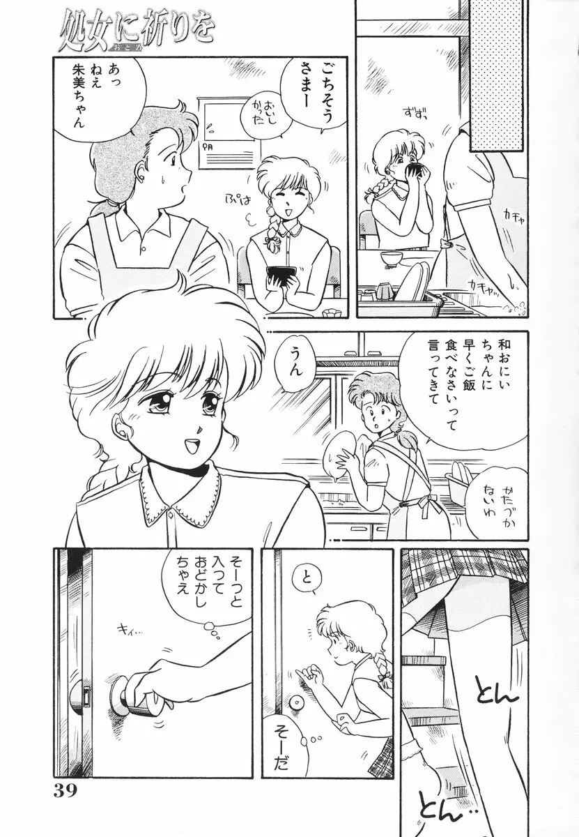 処女（おとめ）に祈りを Page.40