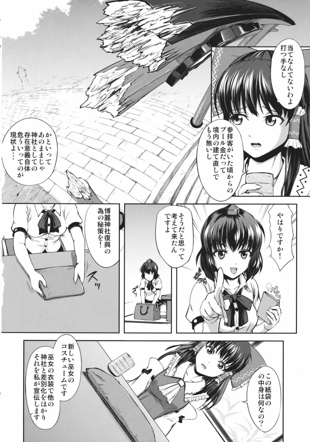 淫霊夢・博麗神社復興計画 Page.3